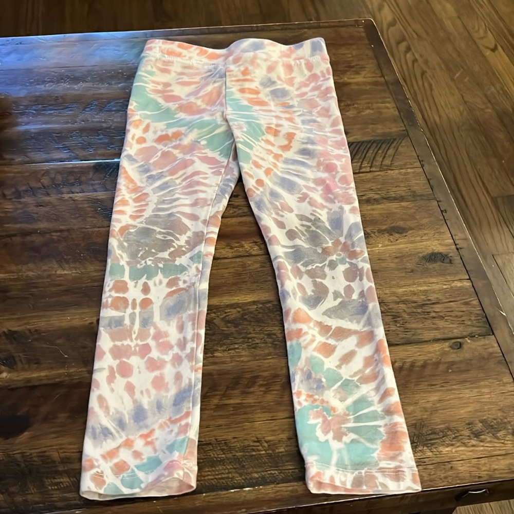 Crewcuts Size 4/5 TieDye Pastel Leggings